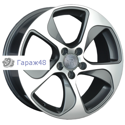 Replay A76 R18 / 8J PCD 5x112 ET 41 ЦО 66.6 Литые Графит с полированной лицевой поверхностью