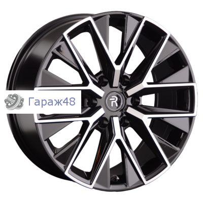 Replay TA8 R19 / 8.5J PCD 6x139.7 ET 36 ЦО 100.1 Литые Черный с полированной лицевой поверхностью