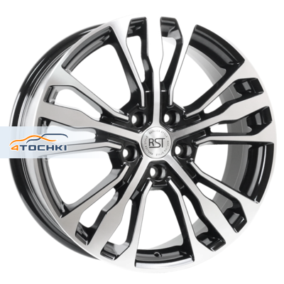 RST R188 Geely, Lexus R18 / 7J PCD 5x114.3 ET 45 ЦО 60.1 Литые Черный с полированной лицевой повехностью