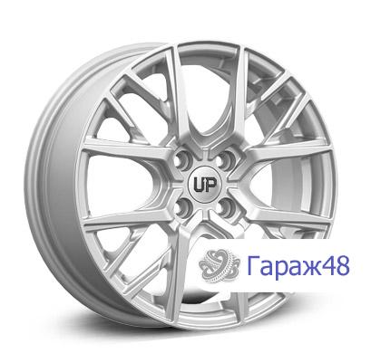 LS Up124 R16 / 6.5J PCD 4x98 ET 35 ЦО 58.5 Литые Серебристый