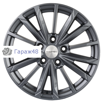 Khomen Wheels KHW1611 Huyndai/Mazda R16 / 6.5J PCD 5x114.3 ET 45 ЦО 67.1 Литые Графит