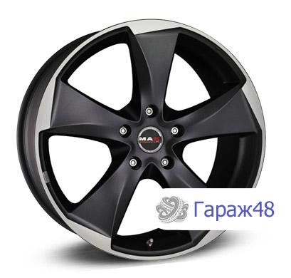 MAK Raptor 5 R19 / 8.5J PCD 5x120 ET 20 ЦО 72.6 Литые Черный матовый с полированным ободом