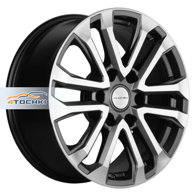 Khomen Wheels KHW1805 L200 R18 / 7.5J PCD 6x139.7 ET 38 ЦО 67.1 Литые Gray-FP