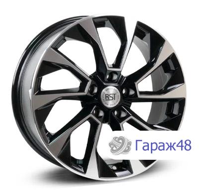 RST R177 R17 / 7J PCD 5x114.3 ET 45 ЦО 54.1 Литые Черный с полированной лицевой поверхностью