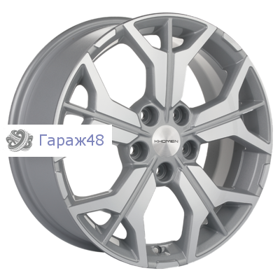 Khomen Wheels KHW1715 Jetta R17 / 7J PCD 5x112 ET 54 ЦО 57.1 Литые F-Silver-FP