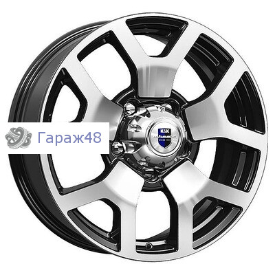 K&amp;K Намиб (КС929) R18 / 7J PCD 5x139.7 ET 35 ЦО 108.5 Литые Черный с полированной лицевой поверхностью