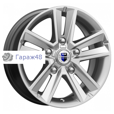 K&amp;K Арена (КС864) R16 / 6.5J PCD 5x139.7 ET 40 ЦО 98 Литые Серебристый