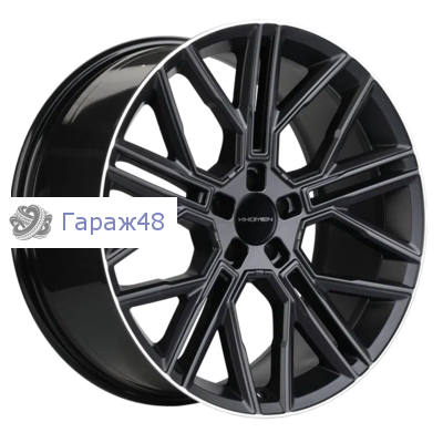Khomen Wheels KHW2101 RRover R21 / 9.5J PCD 5x120 ET 49 ЦО 72.6 Литые Black matt MR