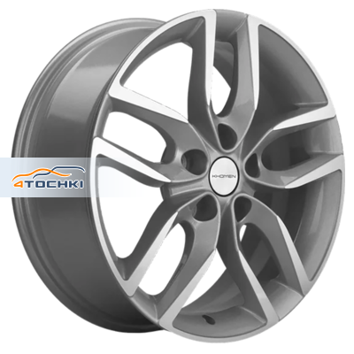 Khomen Wheels KHW1708 Nissan Tiida R17 / 6.5J PCD 5x114.3 ET 45 ЦО 66.1 Литые F-Silver-FP