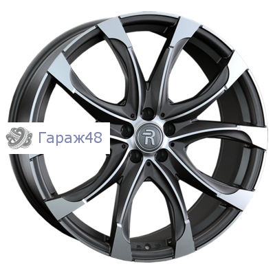 Replay B223 R22 / 9.5J PCD 5x112 ET 37 ЦО 66.6 Литые Графит матовый с полированной лицевой поверхностью