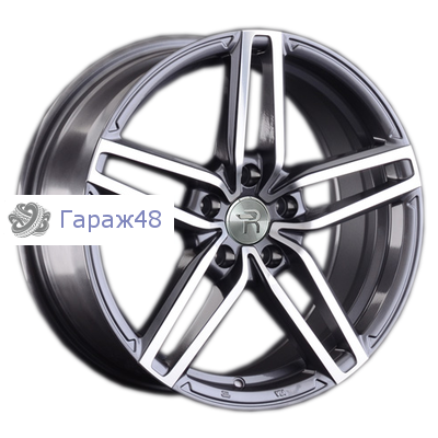 Replay MR195 R17 / 7.5J PCD 5x112 ET 40 ЦО 66.6 Литые Графит с полированной лицевой поверхностью
