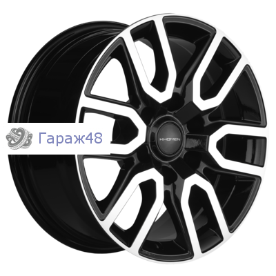 Khomen Wheels KHW1723 LC Prado/Lexus GX R17 / 8J PCD 6x139.7 ET 25 ЦО 106.1 Литые Black-FP