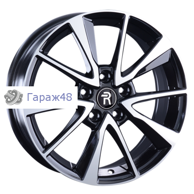 Replay SB59 R17 / 7J PCD 5x114.3 ET 48 ЦО 56.1 Литые Черный с полированной лицевой поверхностью