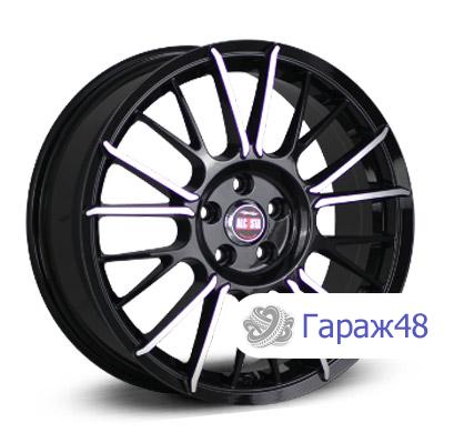 Alcasta M33 R16 / 6.5J PCD 5x114.3 ET 45 ЦО 60.1 Литые Черный с полированной лицевой поверхностью