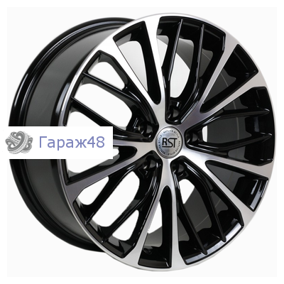 RST R028 (Camry) R18 / 8J PCD 5x114.3 ET 50 ЦО 60.1 Литые Черный с полированной лицевой повехностью