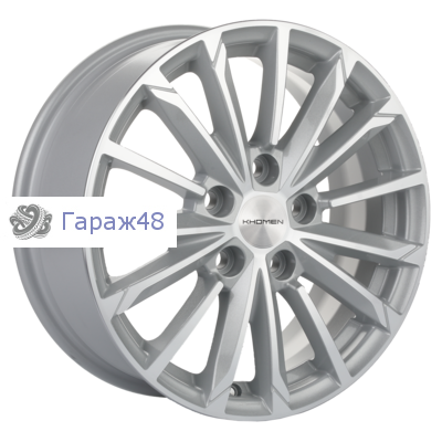 Khomen Wheels KHW1611 Octavia A7 R16 / 6.5J PCD 5x112 ET 46 ЦО 57.1 Литые F-Silver