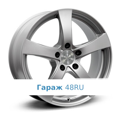 Dezent RE R15 / 6J PCD 5x114.3 ET 45 ЦО 67.1 Литые Серебристый