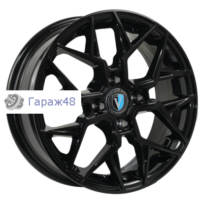 Venti 1420 R14 / 5.5J PCD 4x100 ET 40 ЦО 60.1 Литые Черный с полированной лицевой поверхностью
