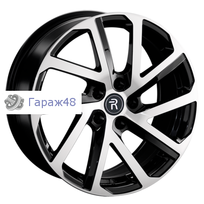 Replay TY366 R18 / 8J PCD 5x114.3 ET 35 ЦО 60.1 Литые Черный с полированной лицевой поверхностью