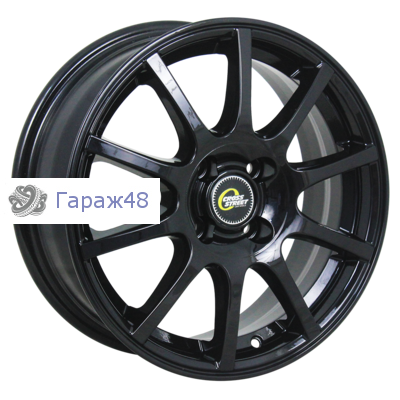 CrossStreet CR16 R15 / 6J PCD 4x100 ET 47 ЦО 54.1 Литые Черный
