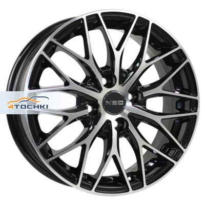 Neo 576 R15 / 6J PCD 4x98 ET 35 ЦО 58.6 Литые Черный с полированной лицевой повехностью