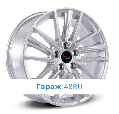 LegeArtis TY576 R18 / 8J PCD 5x114.3 ET 50 ЦО 60.1 Литые Серебристый