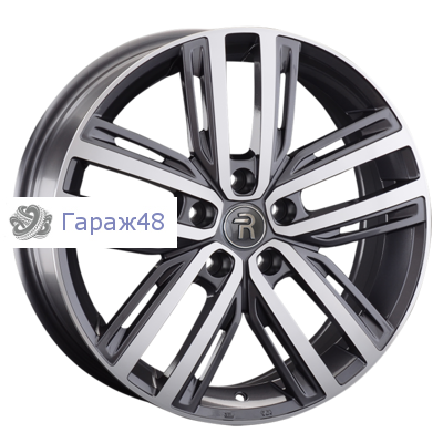 Replay VV227 R18 / 7J PCD 5x112 ET 43 ЦО 57.1 Литые Графит с полированной лицевой поверхностью