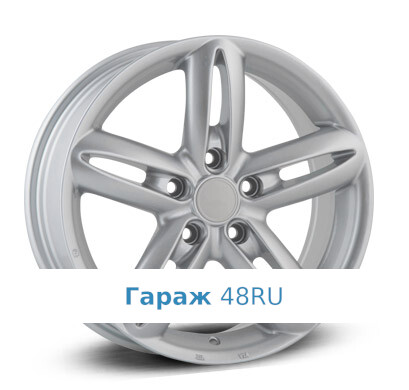 Replica SY21H R16 / 6.5J PCD 5x112 ET 39.5 ЦО 66.6 Литые Серебристый