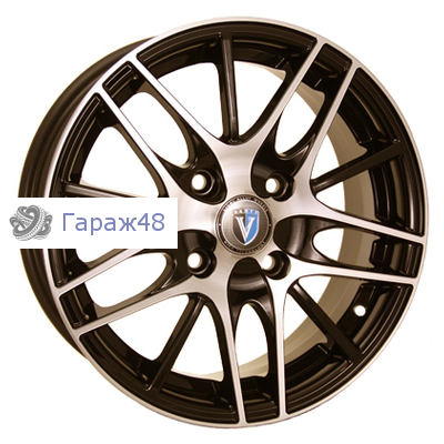 Venti 1506 R15 / 6J PCD 5x100 ET 40 ЦО 57.1 Литые Графит с полированной лицевой поверхностью
