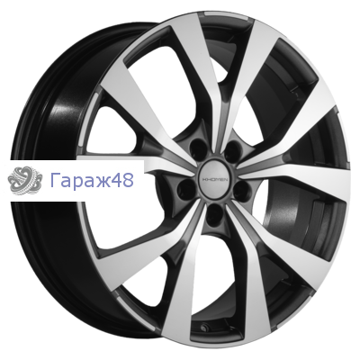 Khomen Wheels KHW1906 Changan CS85 Coupe R19 / 7J PCD 5x114.3 ET 45 ЦО 60.1 Литые Gray-FP