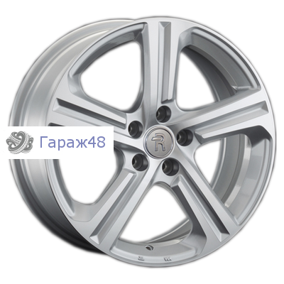 Replay JG17 R17 / 7.5J PCD 5x108 ET 45 ЦО 63.4 Литые Серебристый с полированной лицевой поверхностью