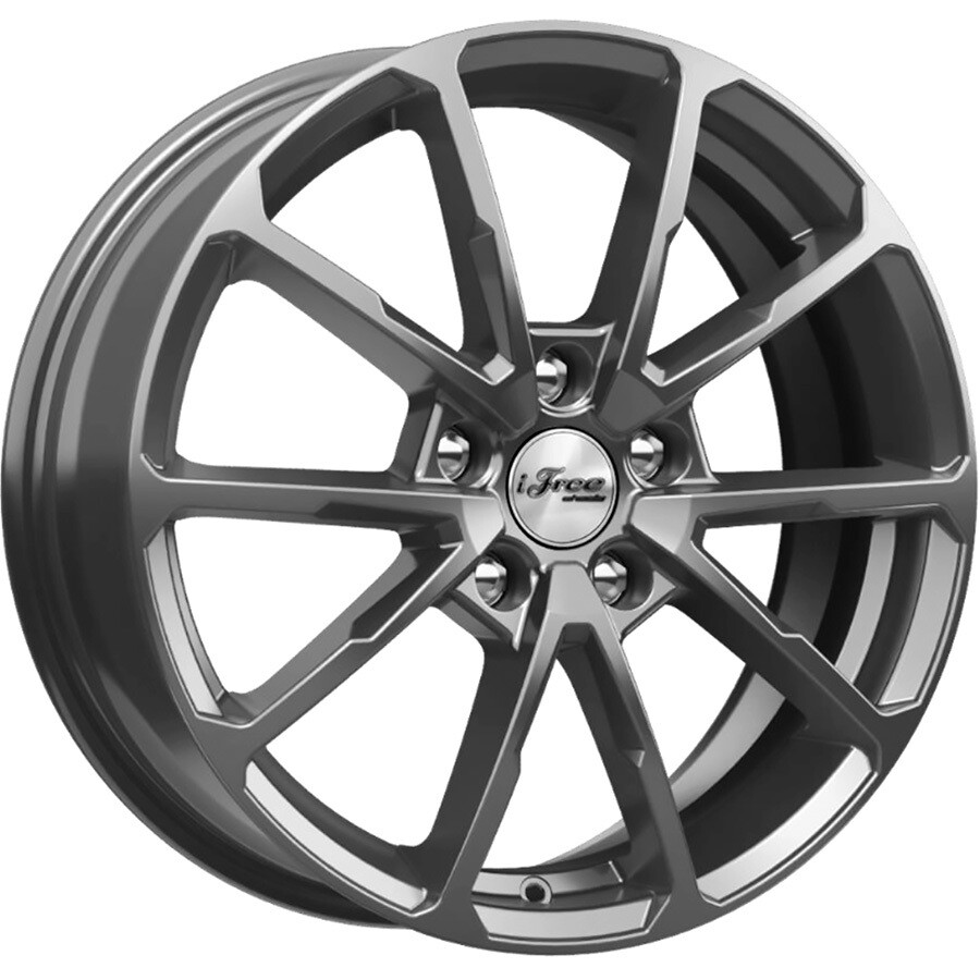 iFree Skibidi R17 / 6.5J PCD 5x114.3 ET 50 ЦО 66.1 Литые Графит 