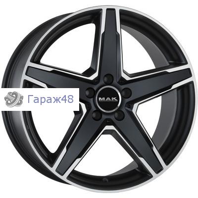 MAK Stern R18 / 8J PCD 5x112 ET 35 ЦО 66.6 Литые Черный с полированной лицевой поверхностью