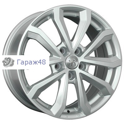 Replay VV173 R17 / 7J PCD 5x112 ET 43 ЦО 57.1 Литые Серебристый с полированной лицевой поверхностью