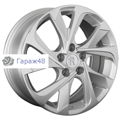Replay GN138 R17 / 7J PCD 5x115 ET 43 ЦО 70.1 Литые Серебристый с полированной лицевой поверхностью