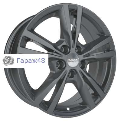 Skad Мельбурн КЛ245 R17 / 7J PCD 5x108 ET 50 ЦО 63.35 Литые Графит