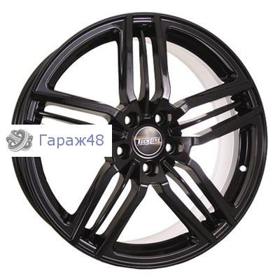 Tech Line 806 R18 / 7.5J PCD 5x112 ET 45 ЦО 73.1 Литые Черный с полированной лицевой поверхностью