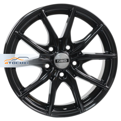 Neo 676 R16 / 6.5J PCD 5x114.3 ET 45 ЦО 67.1 Литые Черный с полированной лицевой поверхностью