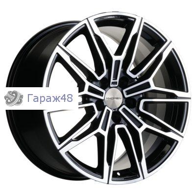Khomen Wheels KHW1904 RX/NX R19 / 8.5J PCD 5x114.3 ET 30 ЦО 60.1 Литые Black-FP