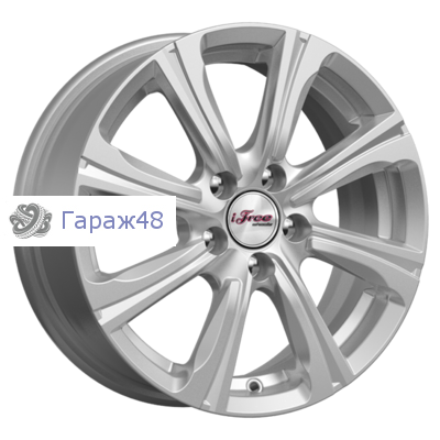 iFree Апероль КС862 R15 / 6J PCD 4x100 ET 45 ЦО 67.1 Литые Серебристый