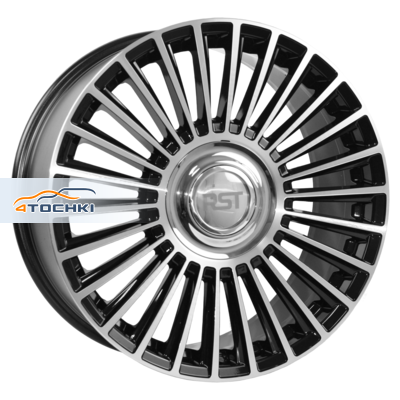 RST R112 R20 / 9J PCD 5x114.3 ET 40 ЦО 67.1 Литые Черный с полированной лицевой повехностью