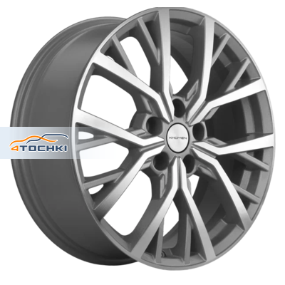 Khomen Wheels KHW1806 CX5/3 R18 / 7J PCD 5x114.3 ET 45 ЦО 67.1 Литые F-Silver-FP