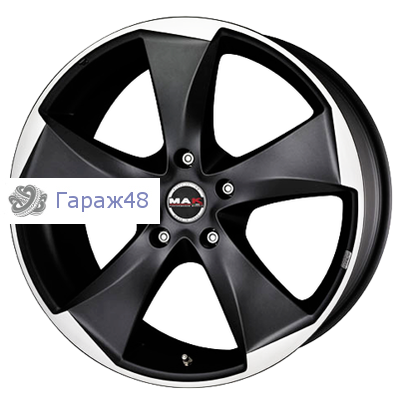 MAK Raptor 5 R20 / 8.5J PCD 5x127 ET 35 ЦО 71.6 Литые Черный с полированной лицевой поверхностью