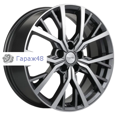 Khomen Wheels KHW1806 Kodiaq/Tiguan R18 / 7J PCD 5x112 ET 43 ЦО 57.1 Литые Gray-FP