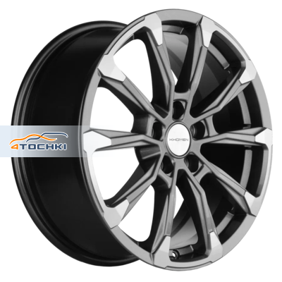 Khomen Wheels KHW1808 Geely Coolray R18 / 7.5J PCD 5x114.3 ET 50 ЦО 54.1 Литые Gray-FP