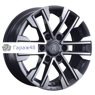 Replay TY310 R18 / 7.5J PCD 6x139.7 ET 25 ЦО 106.1 Литые Графит с полированной лицевой поверхностью
