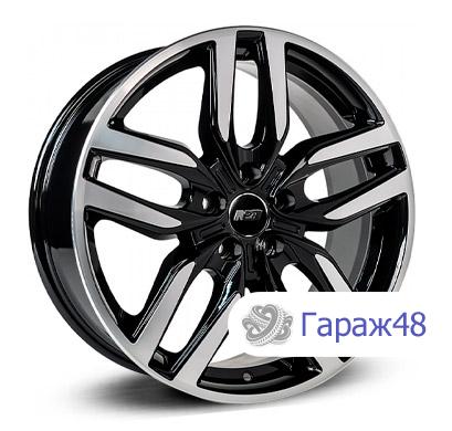 Nitro N2O V2212 R18 / 7.5J PCD 5x108 ET 47 ЦО 60.1 Литые Черный с полированной лицевой поверхностью