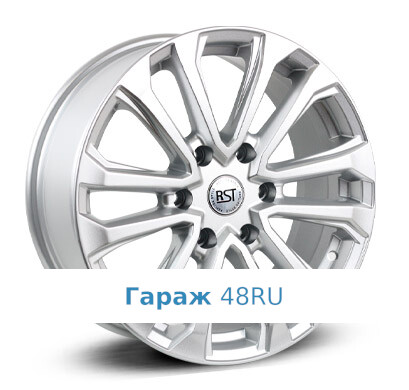 RST R058 R18 / 7.5J PCD 6x139.7 ET 25 ЦО 106.1 Литые Серебристый