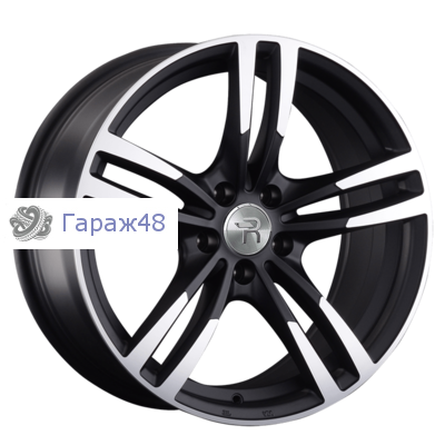 Replay VV284 R20 / 9J PCD 5x112 ET 33 ЦО 66.6 Литые Черный матовый с полированной лицевой поверхностью