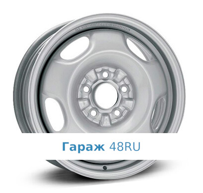 Alcar Stahlrad (KFZ) 9405 R16 / 6J PCD 5x114.3 ET 46 ЦО 67.1 Штампованные Серебристый